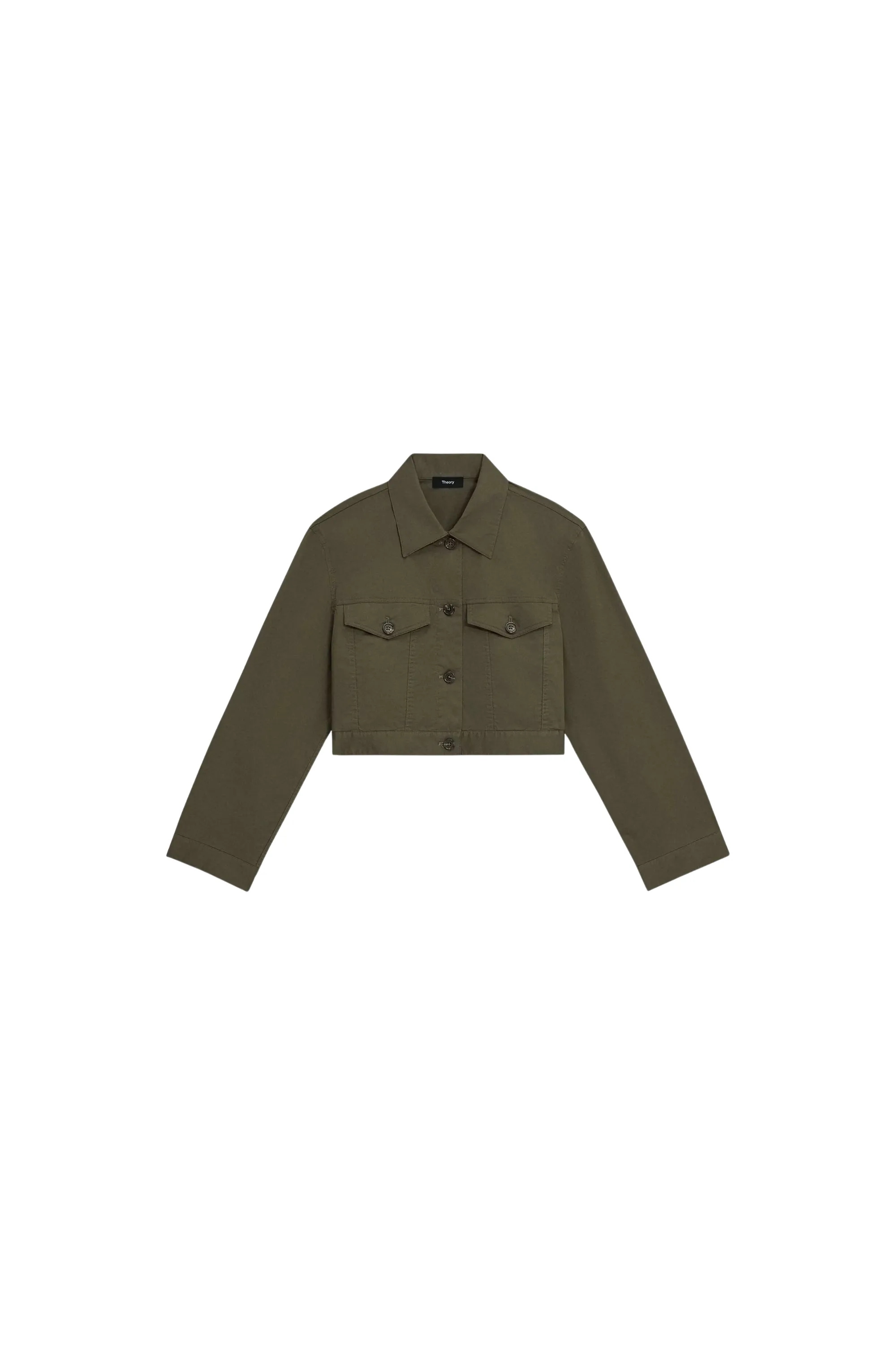 Theory Cropped Trucker Jacket