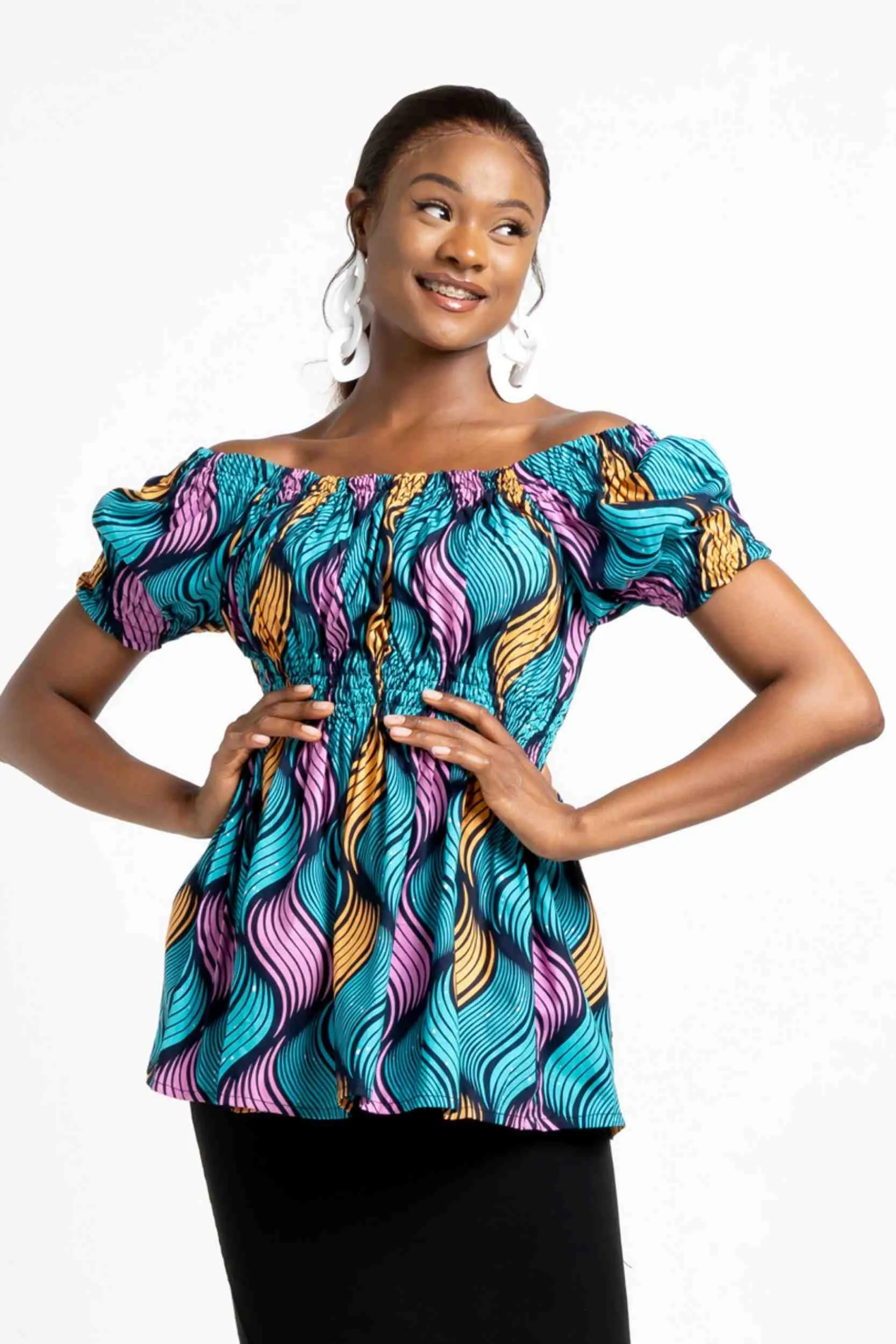 UGUETTE African Print Women's Top