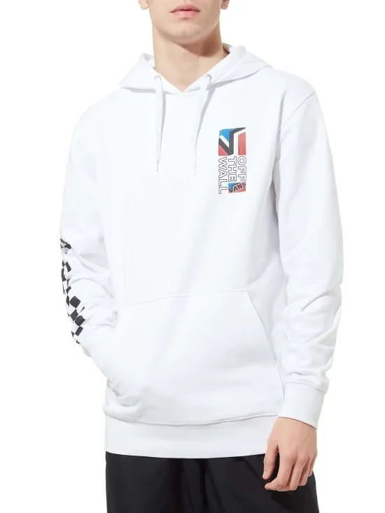 Vans men's hoodie Dimension PO VN0A4RQ7WHT white