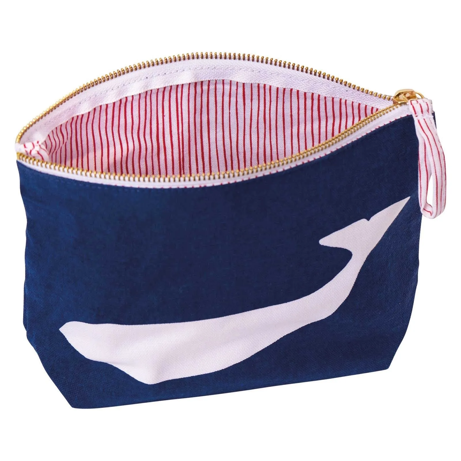 Whale Navy Medium Relaxed Pouch