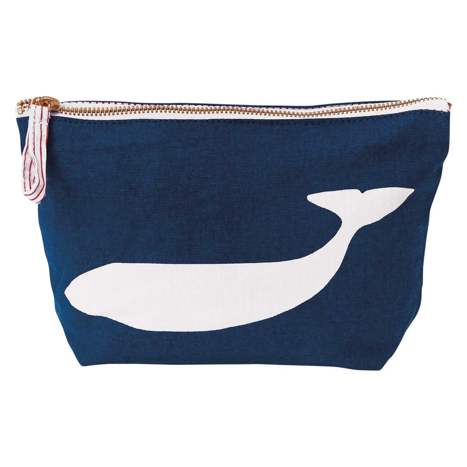 Whale Navy Medium Relaxed Pouch