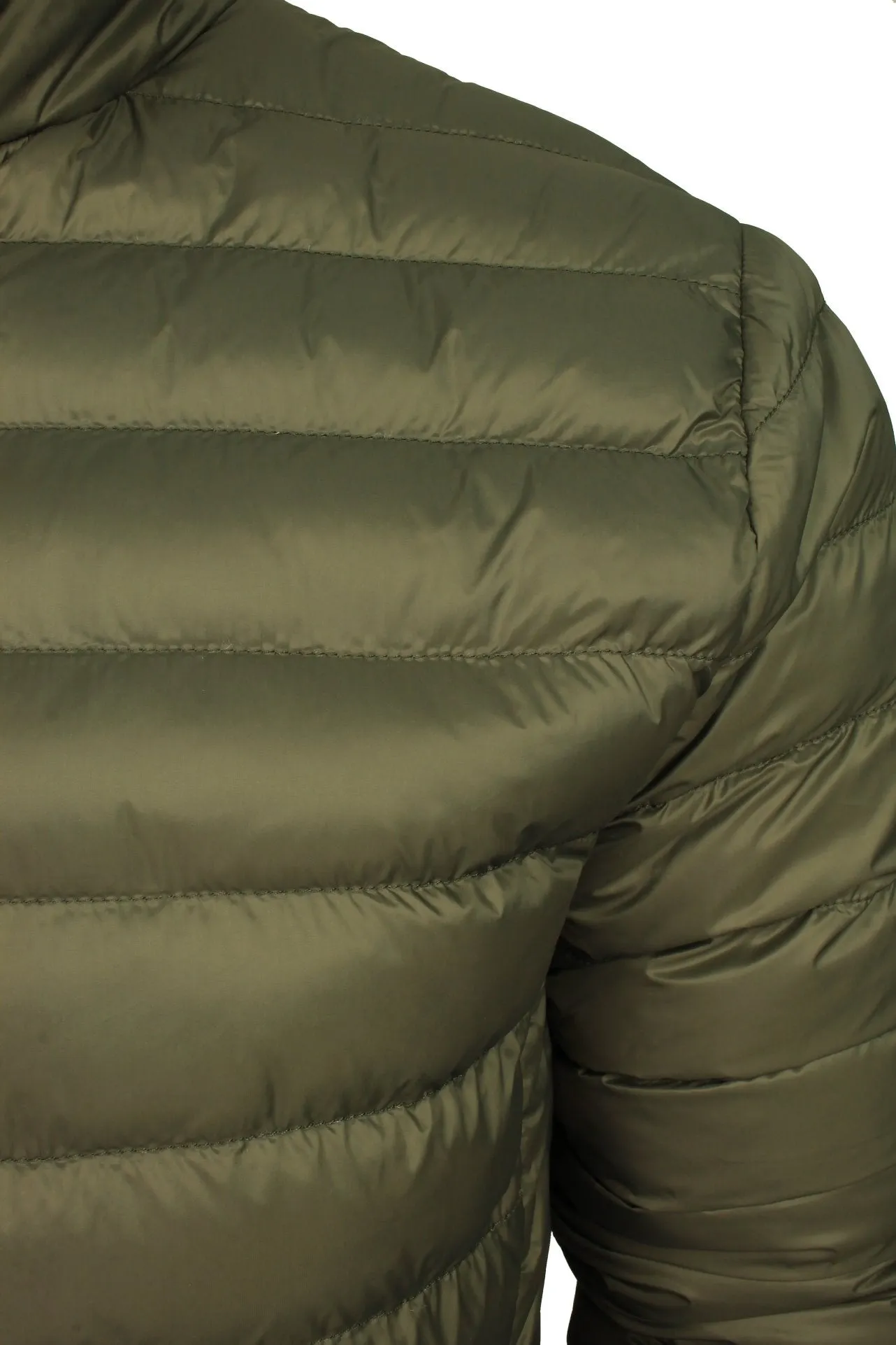 Xact Men's Funnel Neck Quilted Puffer Jacket