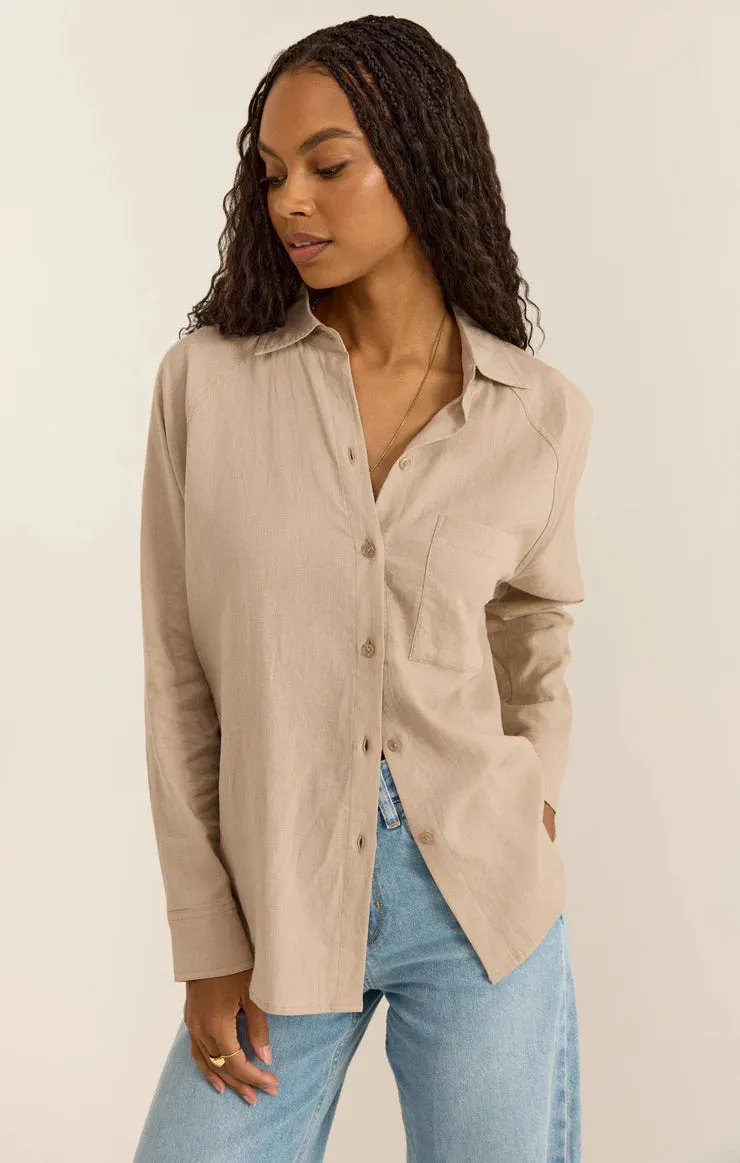 Z Supply ‘The Perfect Linen Top’