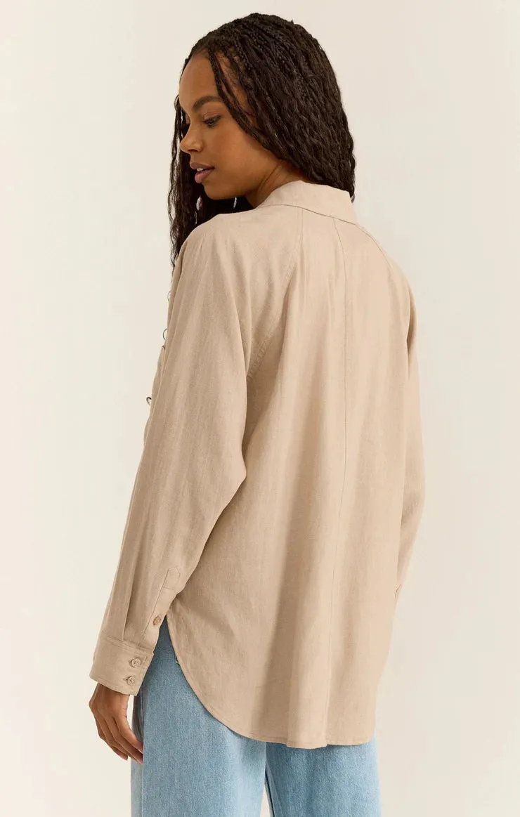 Z Supply ‘The Perfect Linen Top’