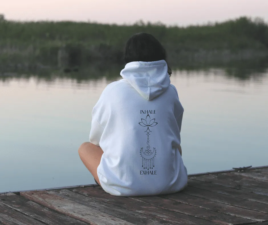 Zipper Hoodie Unisex | Inhale